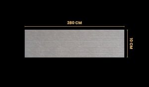 قرنیز پلی فریم رنگ طوسی روشن Diamond (کد 105)